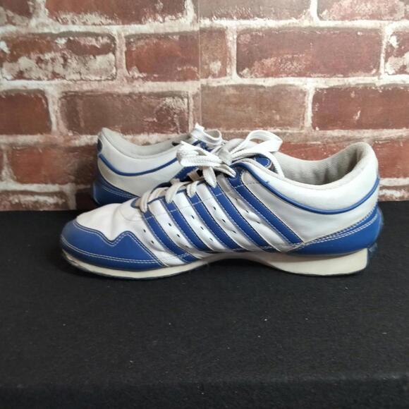 K Swiss Shoes Mens Size 10 Blue White Leather Iconic Sneakers K.Swiss LOW - Picture 7 of 7